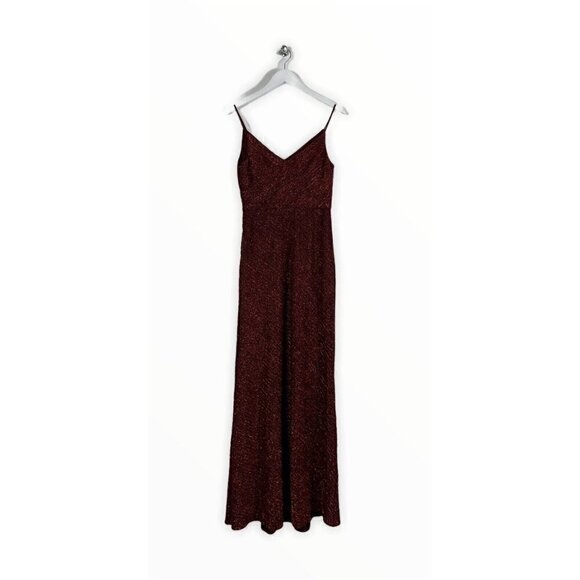 NW Nightway Scarlet Red Long Formal Dress Size 10 NWT - Picture 2 of 3